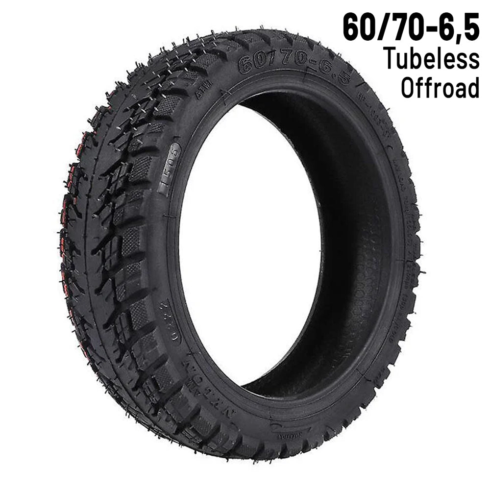Accesorio para patinetes eléctricos - Rueda cubierta 60/70-6,5 Tubeless offroad para G30 / Smartgyro K2
