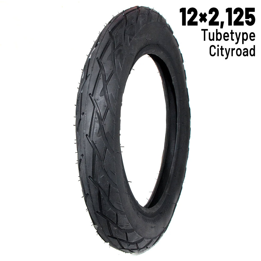 Accesorio para patinetes eléctricos - Neumático 12x2,125 (bicicleta) Tubetype