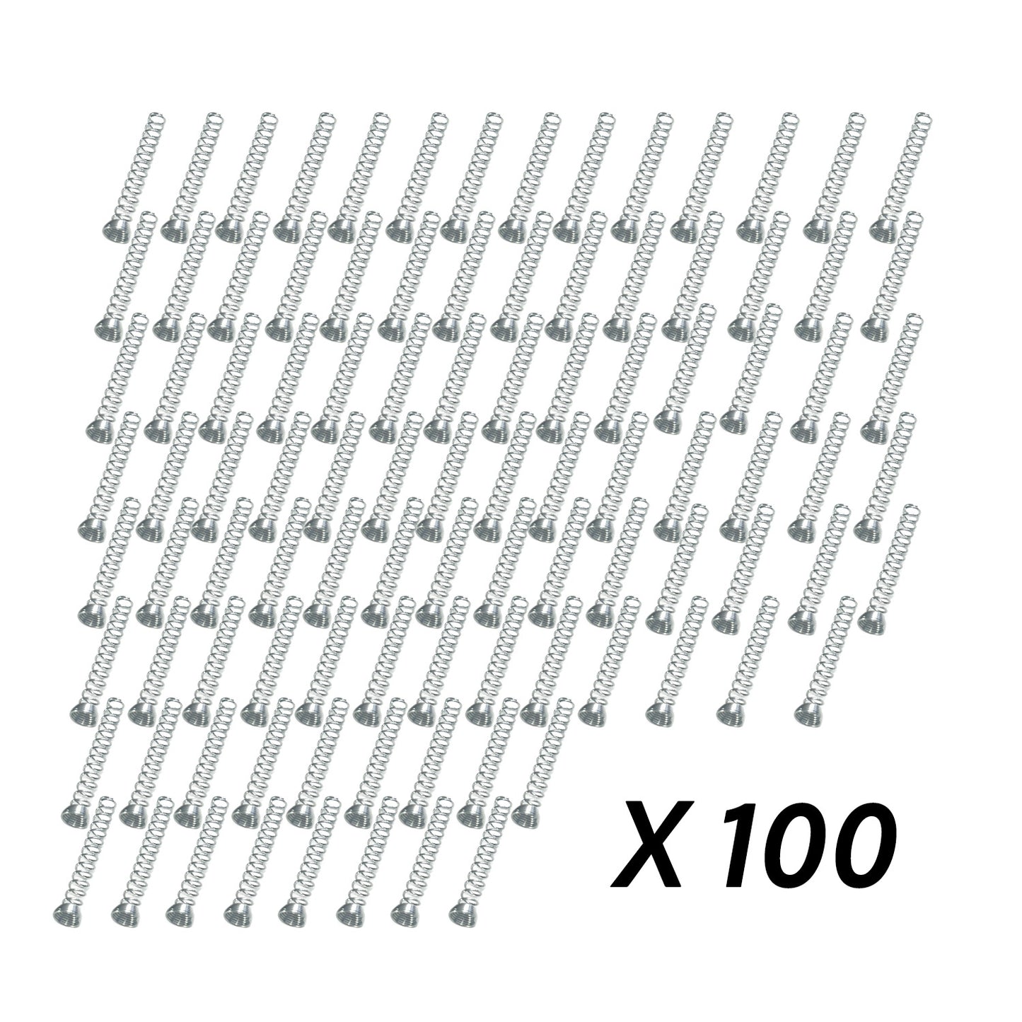 Accesorio para patinetes eléctricos - Muelles para pinza (Pack 100 unidades)