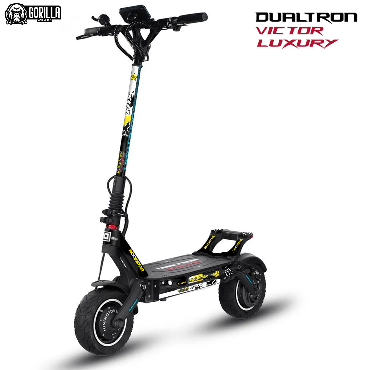 Accesorio para patinetes eléctricos - Vinilo con para Dualtron Victor Luxury - Fox&Rockstar