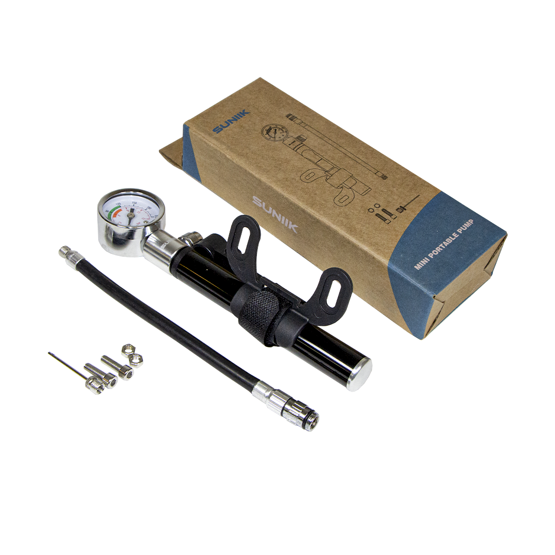 Accesorio para patinetes eléctricos - Hinchador/inflador manual Con barómetro