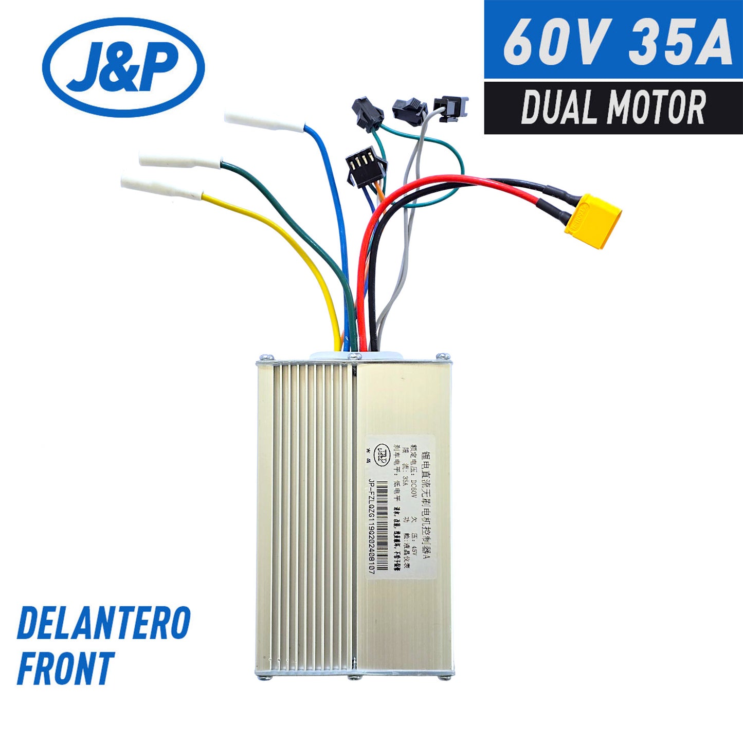 Accesorio para patinetes eléctricos - Controladora JP 60V 35A - Dual motor (Delantero)