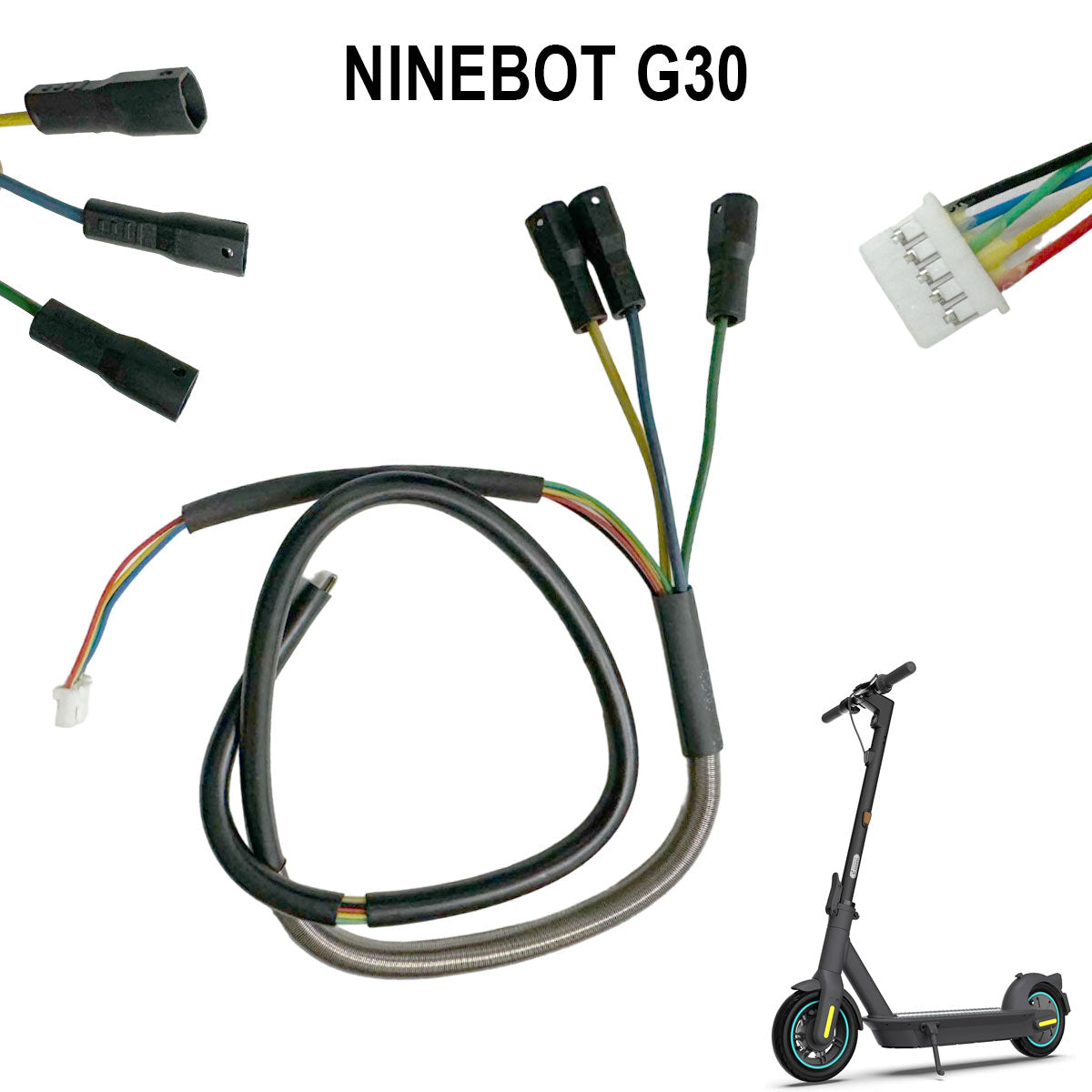 Accesorio para patinetes eléctricos - Cable de motor para G30 MAX