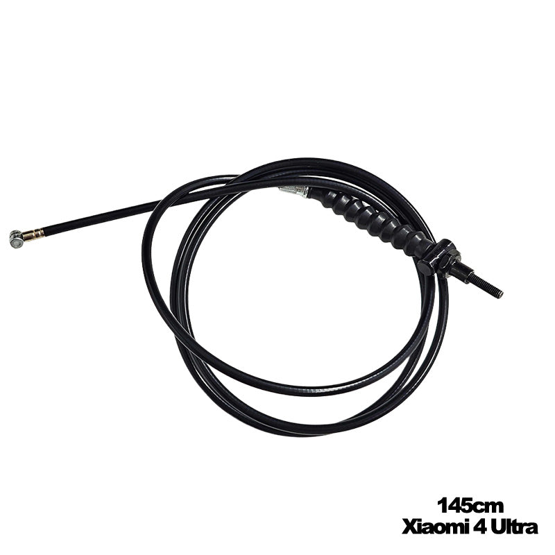 Accesorio para patinetes eléctricos - Cable de freno tambor Xiaomi Mi4 Ultra (Negro)