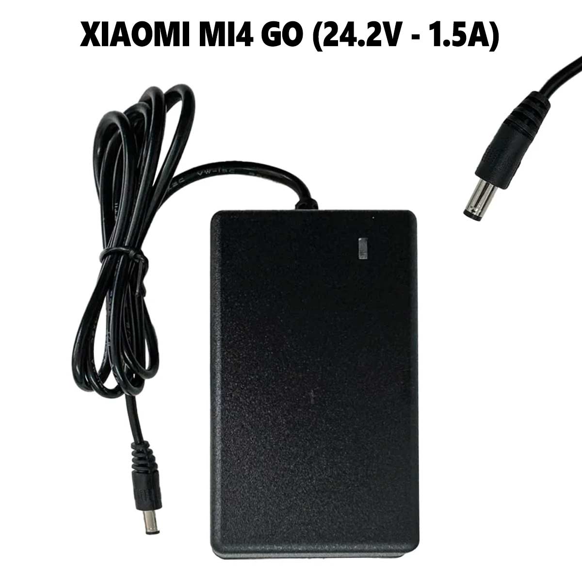 Accesorio para patinetes eléctricos - Cargador para Xiaomi MI4 GO / MI4 Lite 2 Gen - Conector DC5521 (24,2V - 1.5A)