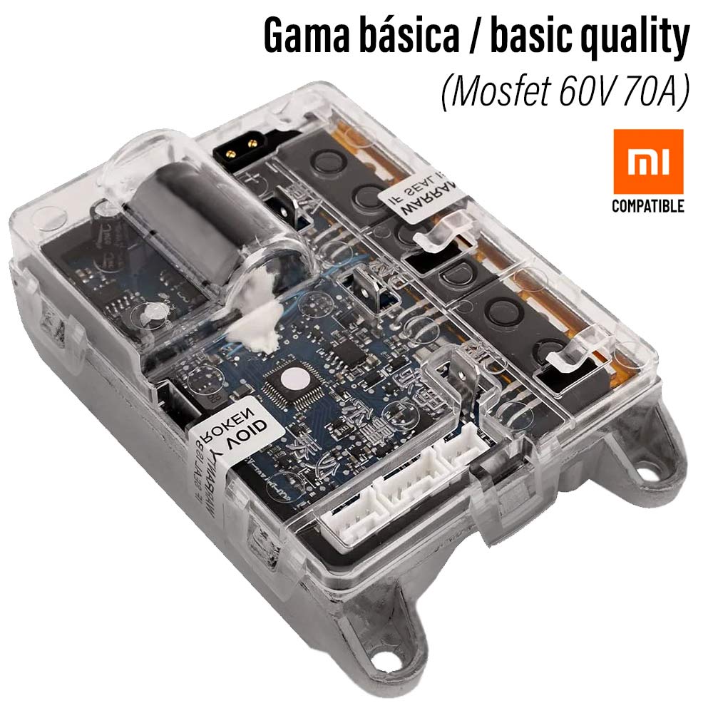 Accesorio para patinetes eléctricos - Controladora para Xiaomi - Gama básica (Mosfet 60V-70A)