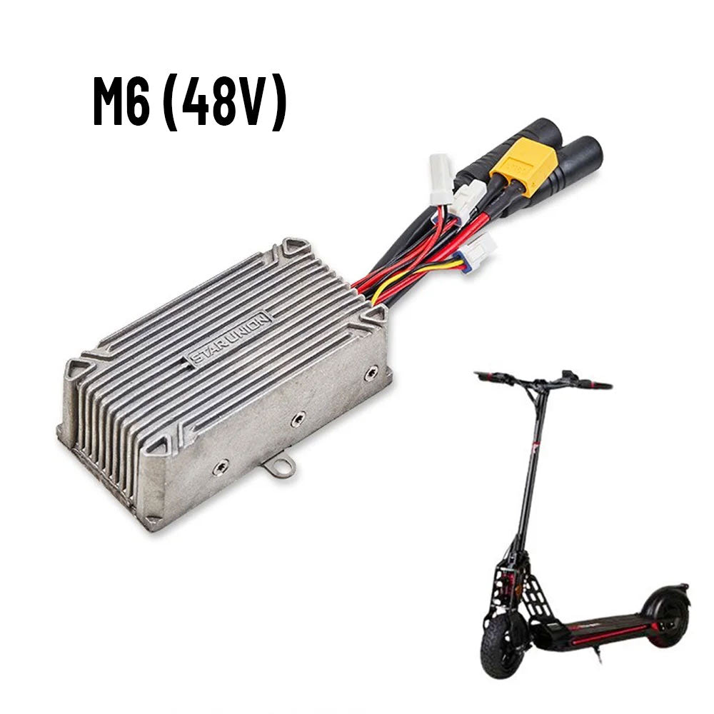 Accesorio para patinetes eléctricos - Controladora 48V 18A para Bogist Urbetter M6, Ecoxtrem Bison, B-Mov freestyle 5, ENGWE y similares