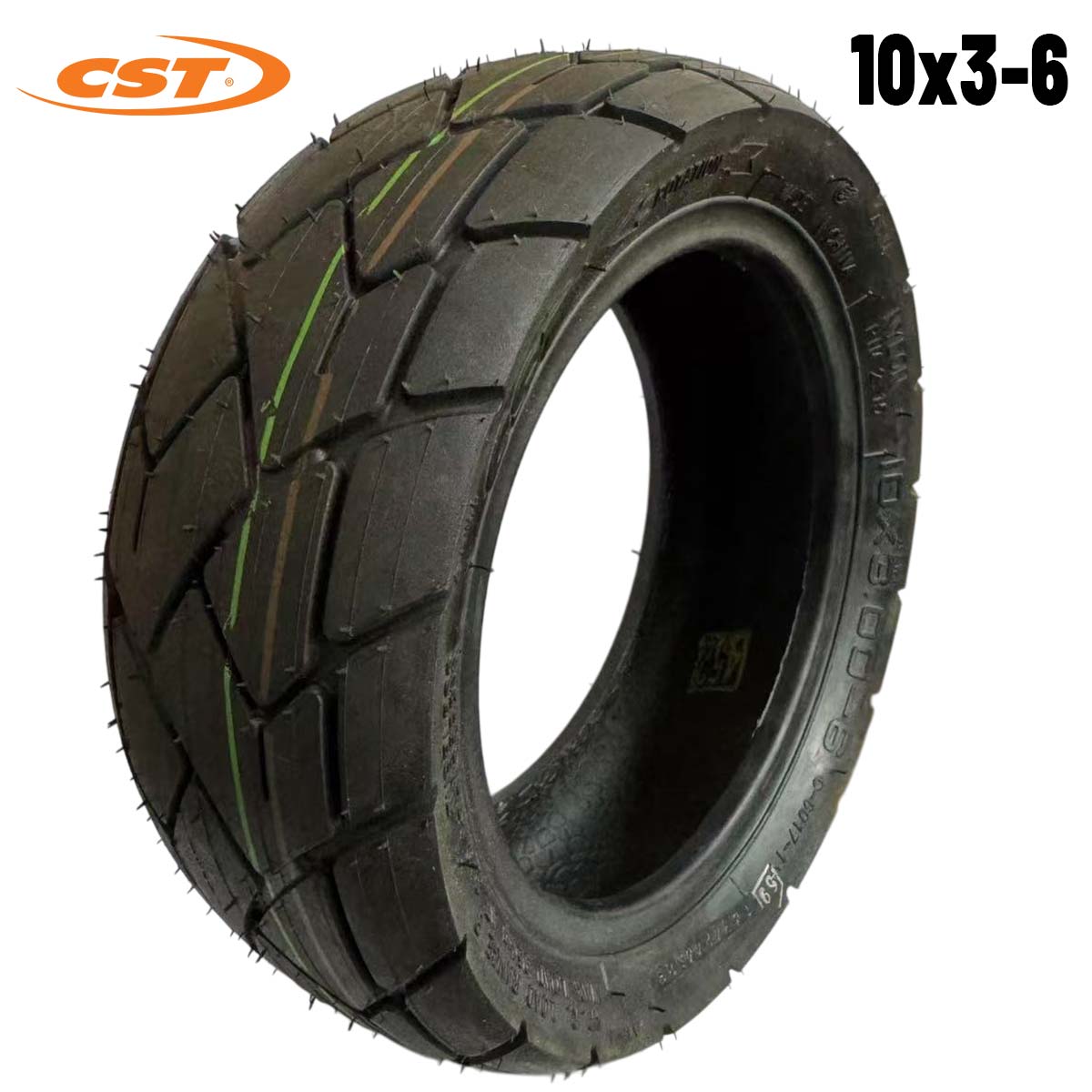 Accesorio para patinetes eléctricos - Rueda Cubierta CST 10x3-6Tubeless