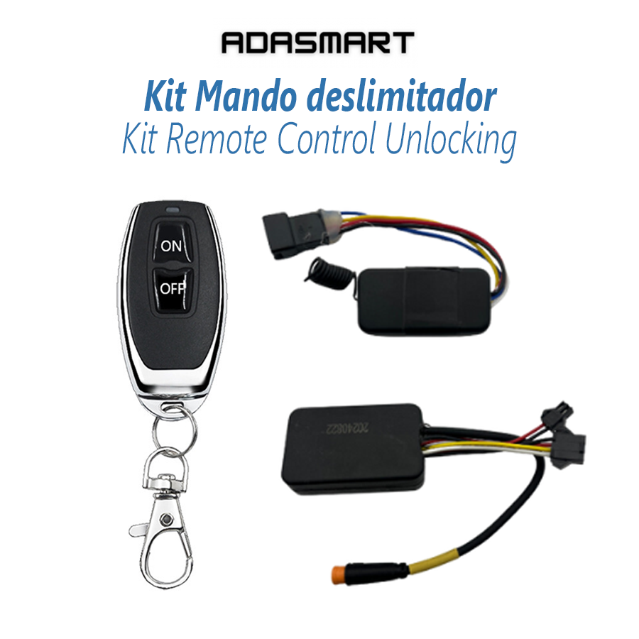 Accesorio para patinetes eléctricos - Kit mando deslimitador para Adasmart X / XE / Tank (DC incluido)
