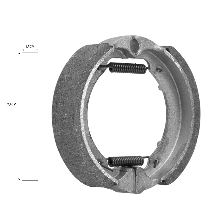 Accesorio para patinetes eléctricos - Pastilla de freno tambor Xiaomi Mi3 Lite y Mi 4 Go,Ninebot serie F y Motus Scooty 10