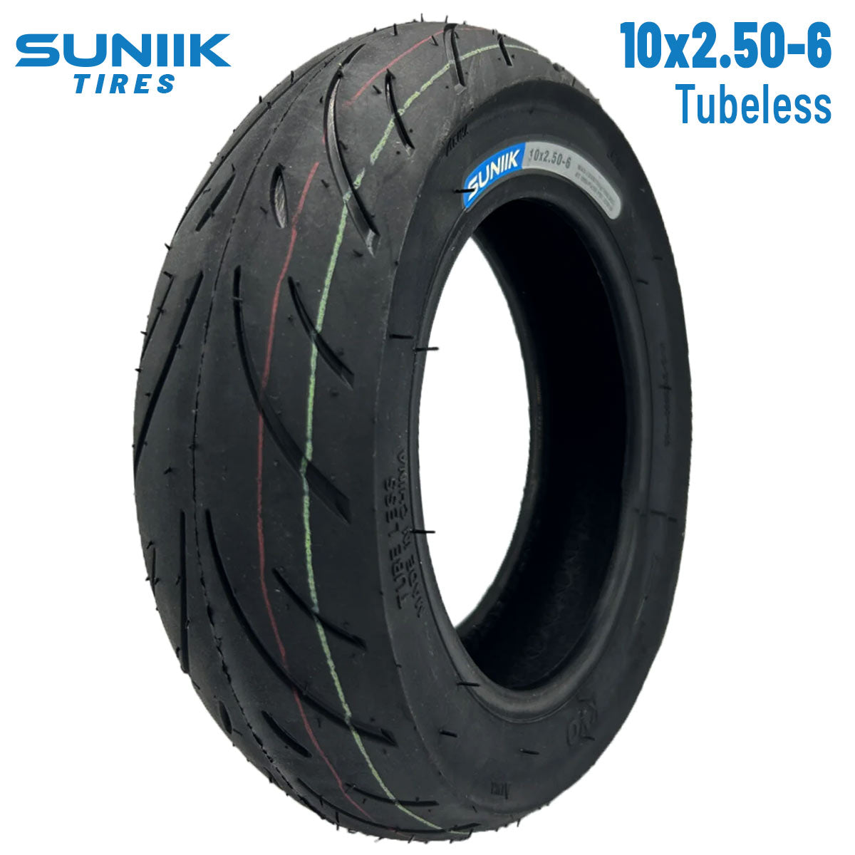 Accesorio para patinetes eléctricos - Neumático 10x2,5-6 Cityroad Tubeless