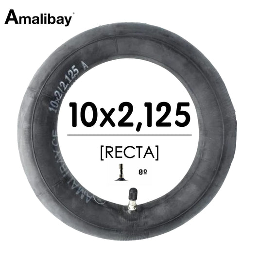 Accesorio para patinetes eléctricos - Cámara de aire 10x2/2,125 (válvula recta) - Premium