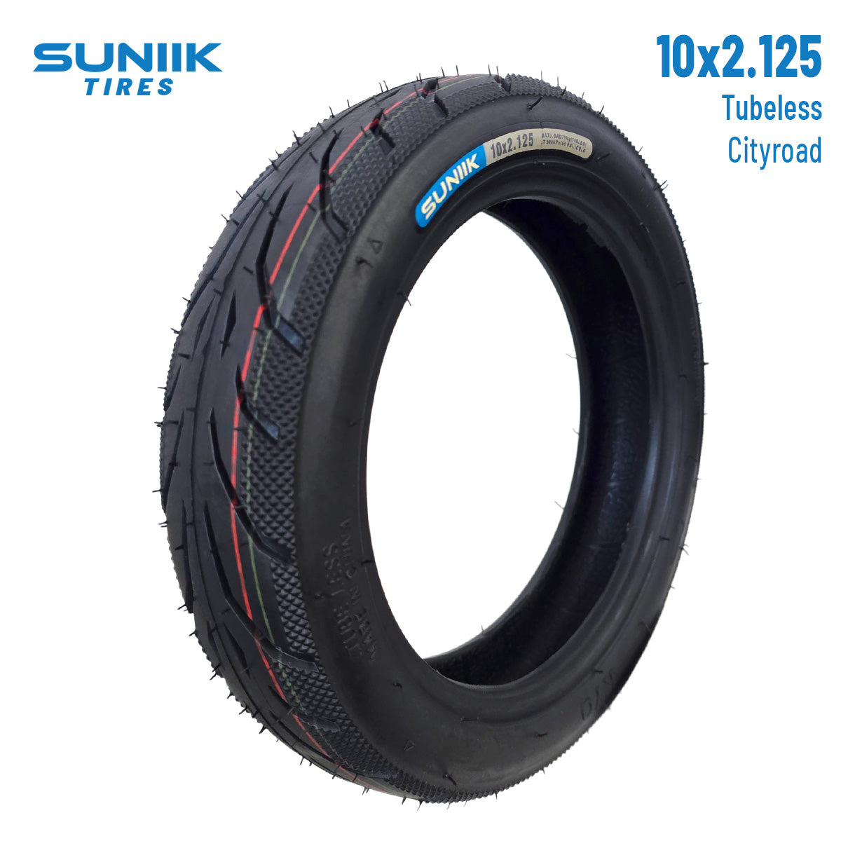 Accesorio para patinetes eléctricos - Neumático 10x2.125 tubeless