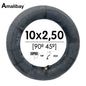 Accesorio para patinetes eléctricos - Cámara de aire 10x2,5 (válvula 90º 45º) - Premium