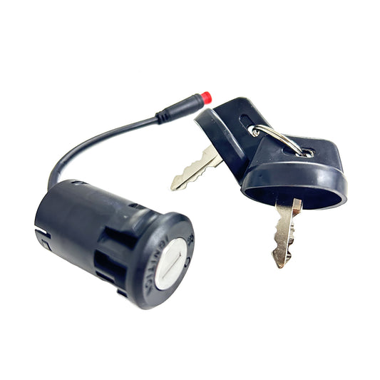 Accesorio para patinetes eléctricos - Llave de encendido para Bogist Urbetter M6, Ecoxtrem Bison, B-Mov freestyle 5 y similares