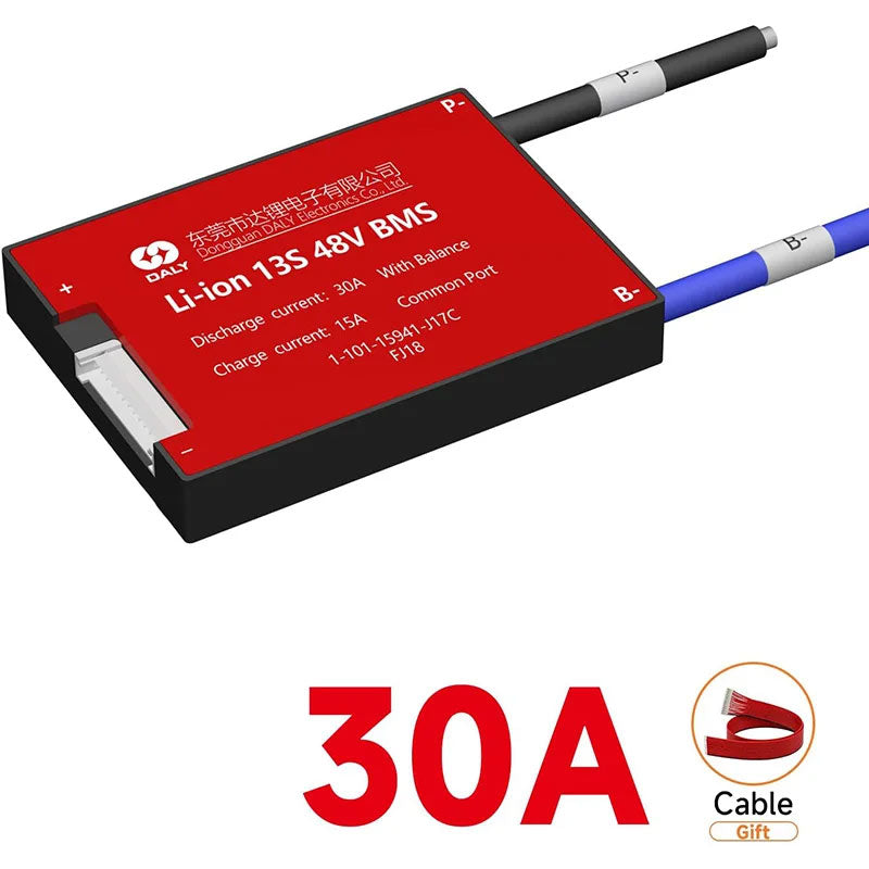 Accesorio para patinetes eléctricos - BMS 13s 48v 30A DALY