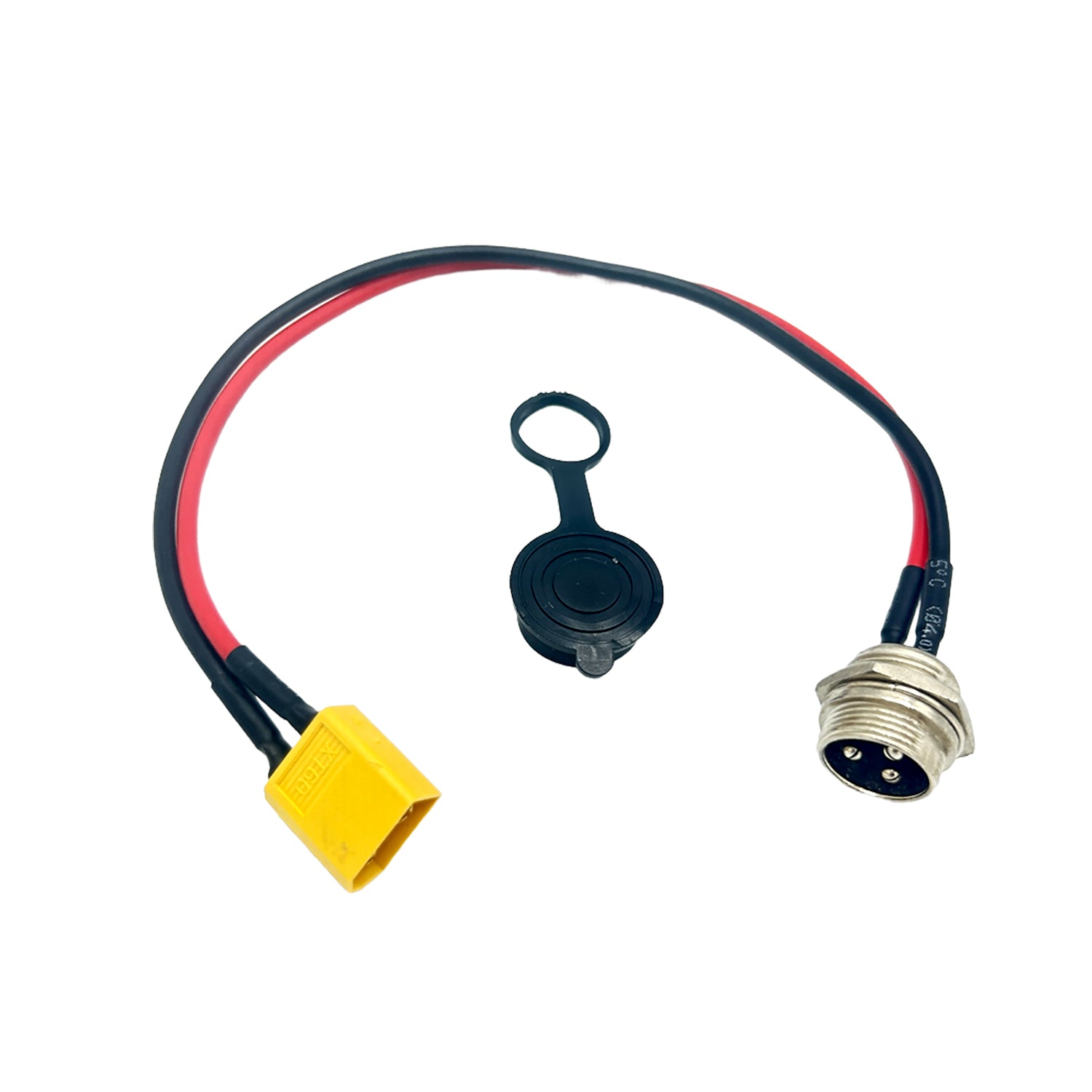 Accesorio para patinetes eléctricos - Toma de carga GX16 con conector XT60 (Incluye tapa de conector)