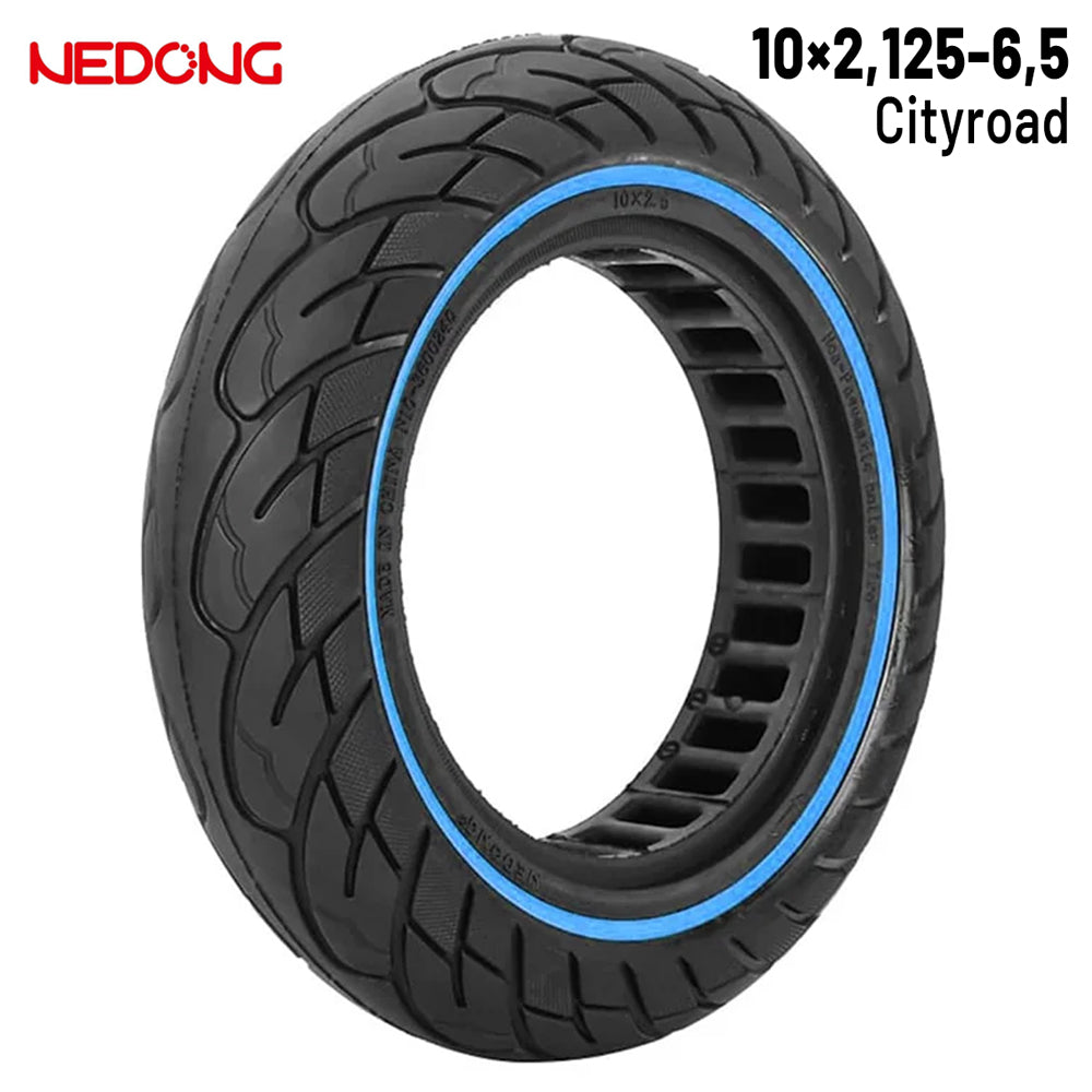 Accesorio para patinetes eléctricos - Rueda maciza 10x2,125-6,5 36mm Azul