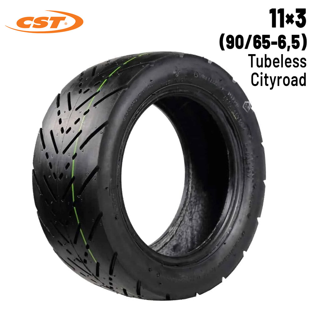 Accesorio para patinetes eléctricos - Rueda Cubierta 11x3 (90/65-6,5 ) Onroad Tubeless