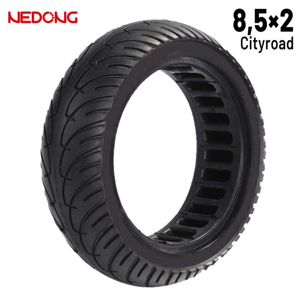 Accesorio para patinetes eléctricos - Rueda maciza ultraligera 8,5x2 - Línea Negra