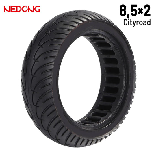 Accesorio para patinetes eléctricos - Rueda maciza ultraligera 8,5x2 - Línea Negra