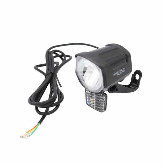 Accesorio para patinetes eléctricos - Luz Faro Delantera con Claxon y Reflector 2D5K2