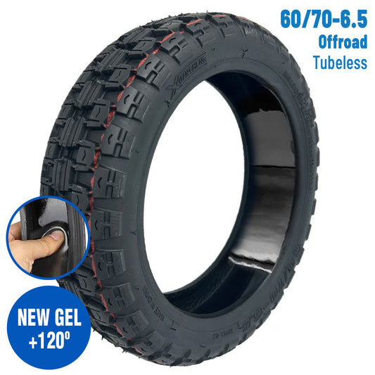 Accesorio para patinetes eléctricos - Neumático 60/70-6,5 Offroad (Con gel antipinchazos)