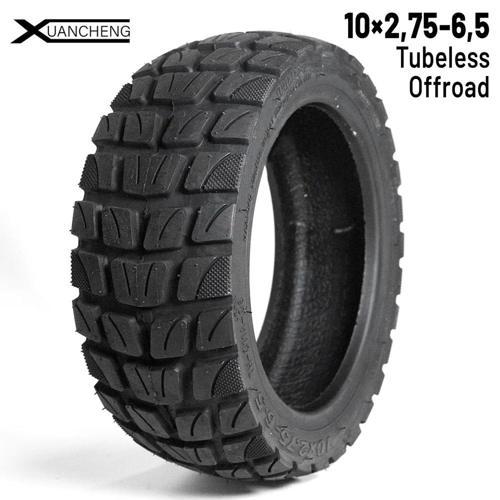 Accesorio para patinetes eléctricos - Rueda Cubierta todoterreno 10x2,75-6,5 (Tubeless)