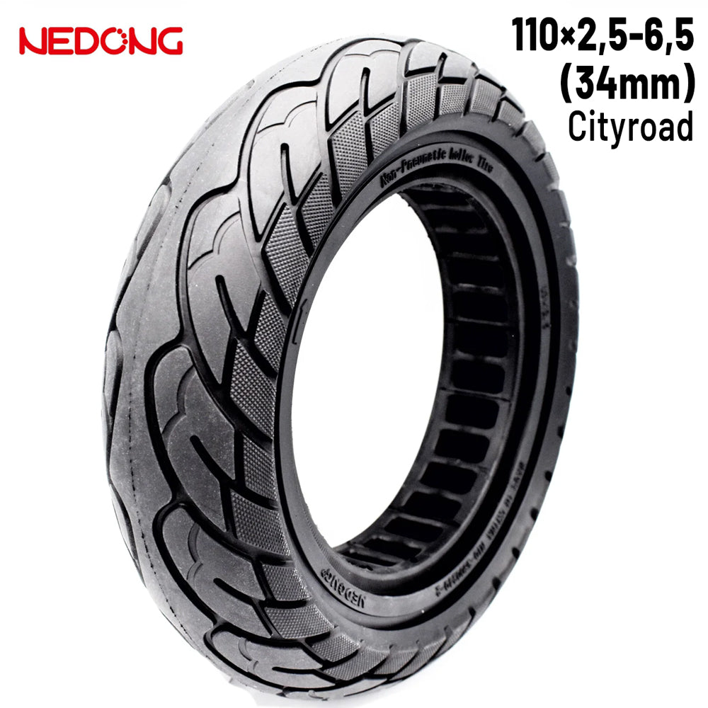 Accesorio para patinetes eléctricos - Rueda maciza 10x2,5-6,5 (34mm)