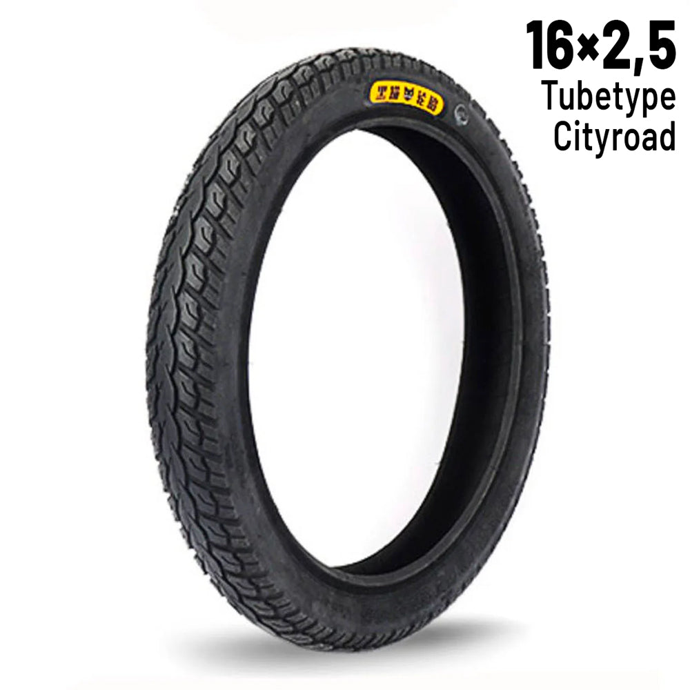 Accesorio para patinetes eléctricos - Neumático 16x2,5 Tubetype