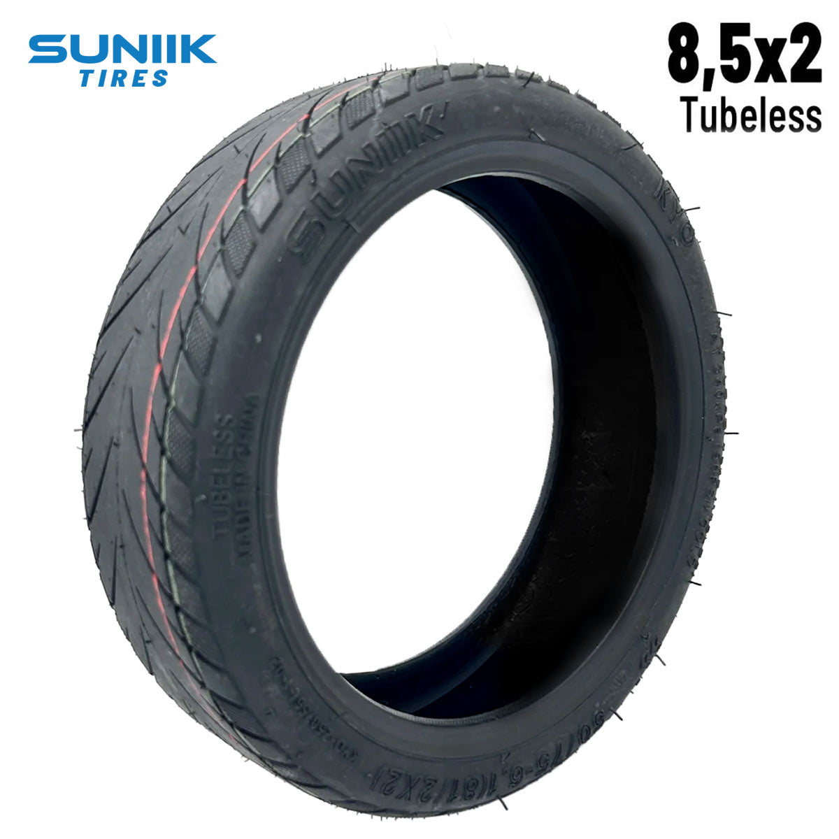 Accesorio para patinetes eléctricos - Neumático premium 8,5x2 Tubeless - Para Xiaomi