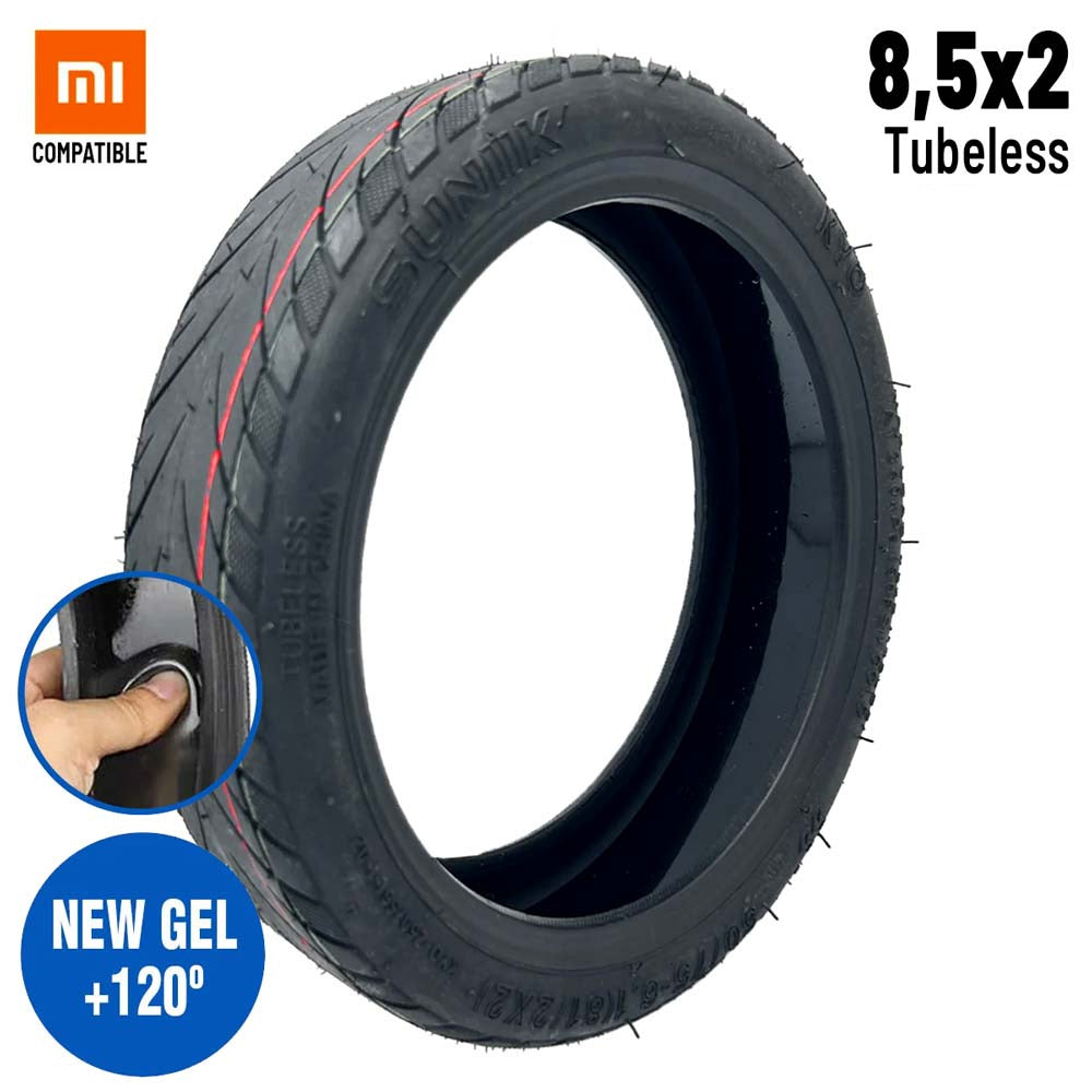 Accesorio para patinetes eléctricos - Neumático 50/75-6.1 (8,5x2) Cityroad Tubeless (Con gel antipinchazos)