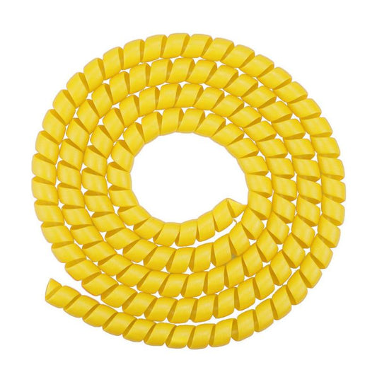 Accesorio para patinetes eléctricos - Cubre cables protector amarillo (1 metro)