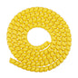 Accesorio para patinetes eléctricos - Cubre cables protector amarillo (1 metro)