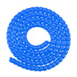 Accesorio para patinetes eléctricos - Cubre cables protector azul (1 metro)