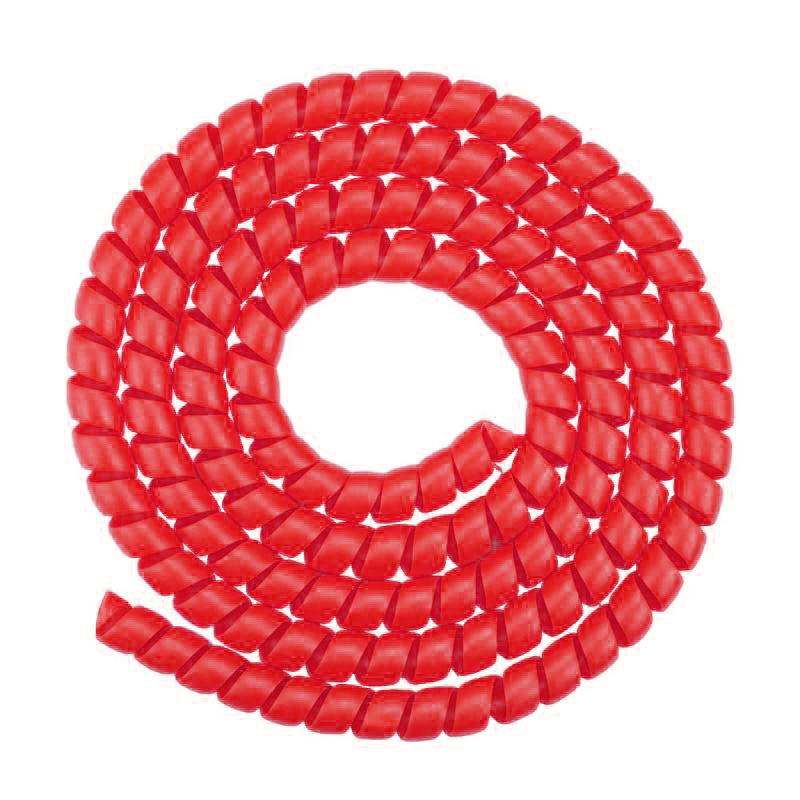 Accesorio para patinetes eléctricos - Cubre cables protector rojo (1 metro)