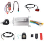 Accesorio para patinetes eléctricos - Kit electrónica genérico 36V - APP (Display + Controladora + Cableado + acelerador + luces delanteras y traseras)