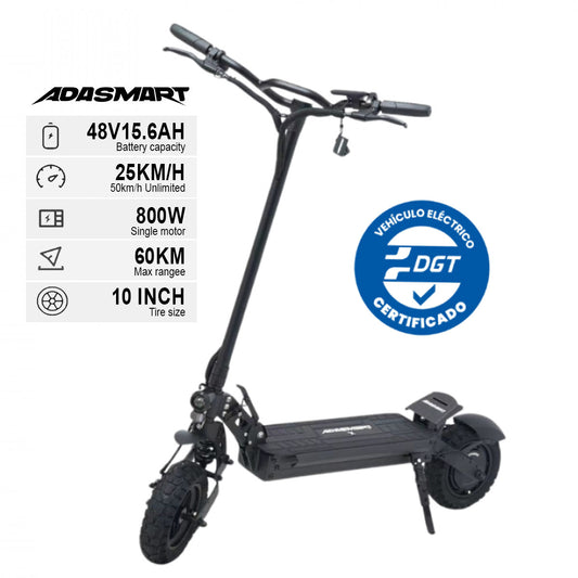 Accesorio para patinetes eléctricos - Patinete Adasmart X 800W 15,6 Ah EVE