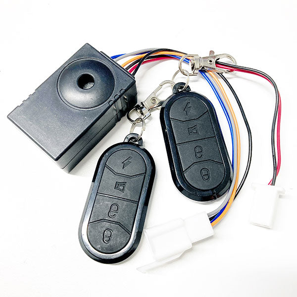 Accesorio para patinetes eléctricos - Alarma y llave codificada para patinete