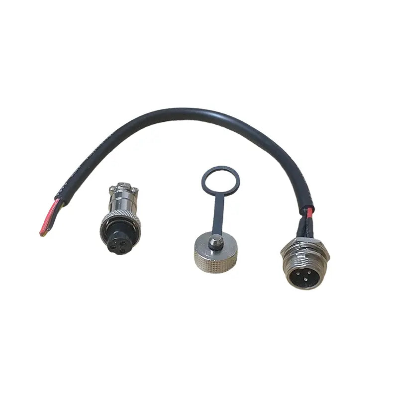 Accesorio para patinetes eléctricos - Toma de Carga de 3 Pin GX12 con Tapa