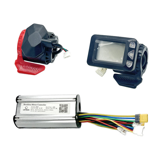 Accesorio para patinetes eléctricos - Kit electrónica genérico 24V 12A (3 piezas)