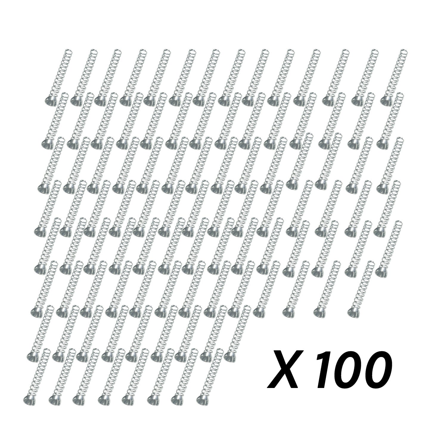 Accesorio para patinetes eléctricos - Muelles para pinza (Pack 100 unidades)