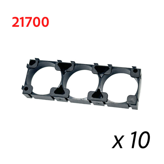 Accesorio para patinetes eléctricos - Soporte de Batería Litio de 21700 (10 Unidades) (3 pin 21,75 mm)