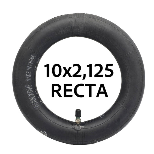 Accesorio para patinetes eléctricos - Cámara de aire 10x2,125 (válvula recta)  - Premium