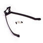 Accesorio para patinetes eléctricos - Soporte metálico de guardabarros para Xiaomi MI3, PRO2, 1S y Lite (compatible con 10 pulgadas)
