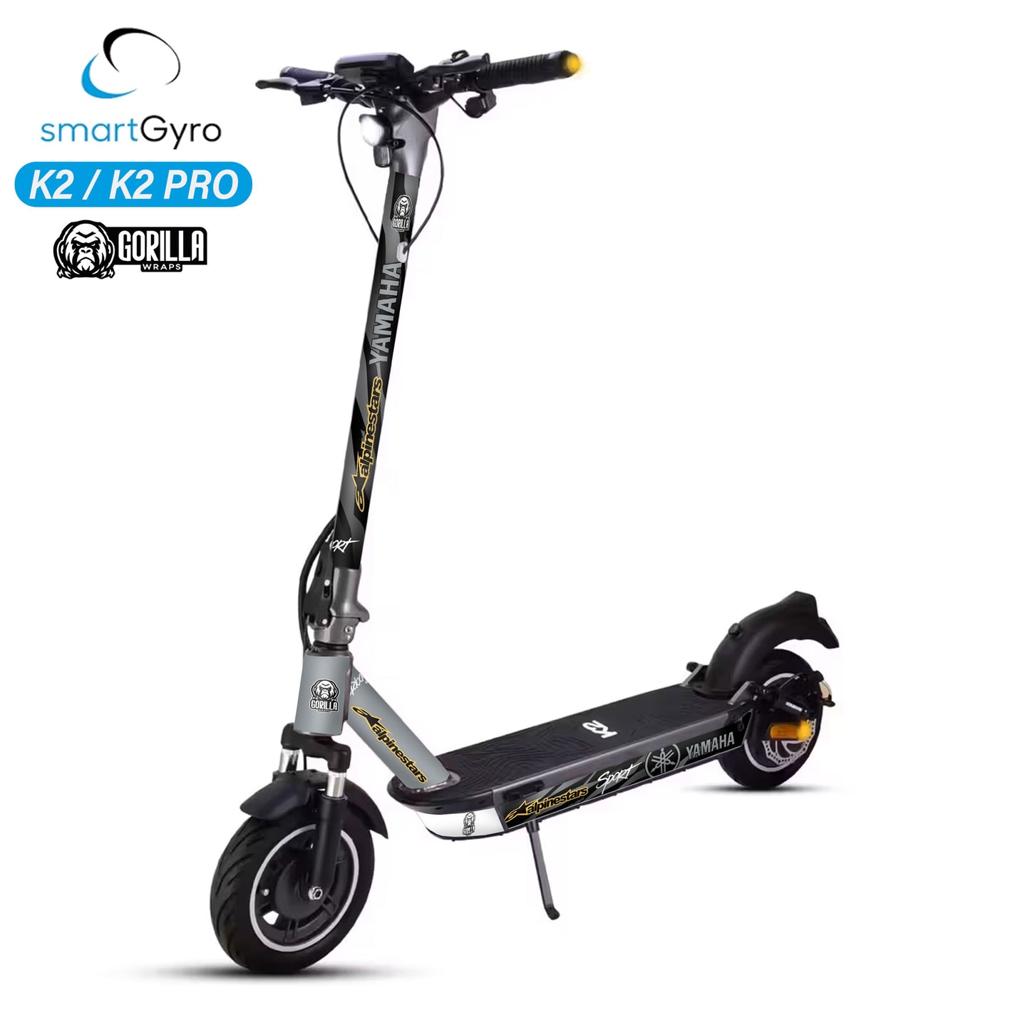 Accesorio para patinetes eléctricos - Vinilo para Smartgyro K2 - Yamaha&Alphine