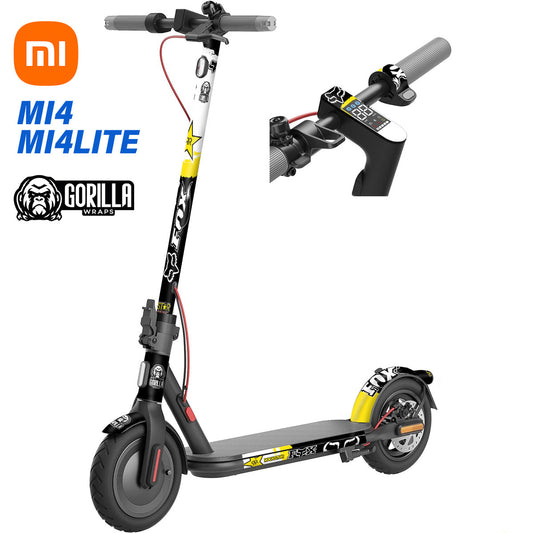 Accesorio para patinetes eléctricos - Vinilo para Xiaomi MI4 / MI4 LITE - Fox&amp;Rockstar