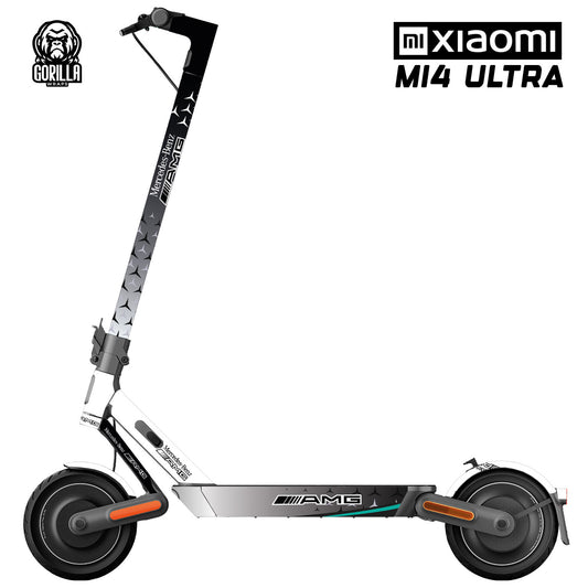 Accesorio para patinetes eléctricos - Vinilo Mercedes Benz AMG para Xiaomi MI4 ULTRA