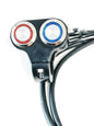 Accesorio para patinetes eléctricos - Botonera doble (interruptor + interruptor) para patinete eléctrico y bicicletas