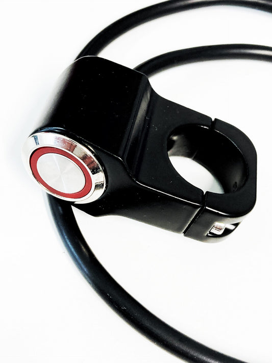 Accesorio para patinetes eléctricos - Botonera interruptor para patinete eléctrico y bicicletas (1 botón)